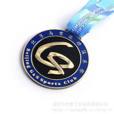 户外跑步活动奖牌 北京运动会奖牌订制 定做俱乐部奖牌