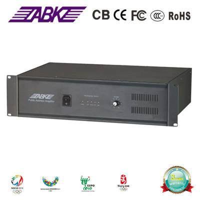 欧比克 ABK ET6004 纯后级定压功放 功率1000W