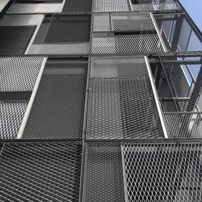 上海申衡外立面幕墙铝拉网 铝板网 拉伸网 可加工定制