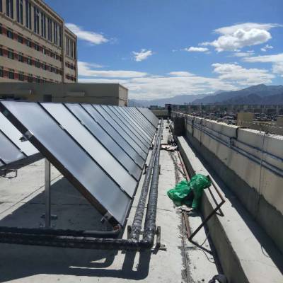 太阳能集热工程 平板太阳能热水器 集热器安装解决方案
