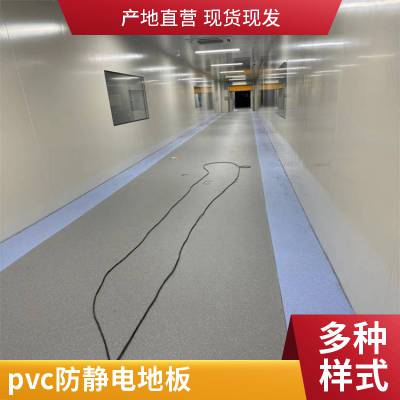 PVC防静电地板 耐腐蚀 600×600mm 架空地 板厚度支持定制