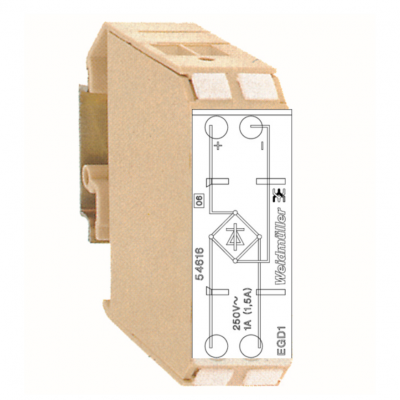 供应魏德米勒0546160000整流器组件EGD1 EG2 4D 5-250VAC/1A