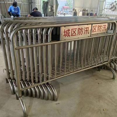铁马护栏 公路施工移动式围栏 道路临时隔离栏 警示安全防护栏