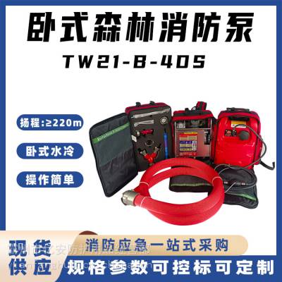 TW21-B-4DS卧式森林消防泵水冷发动机灭火水泵火场救援应急抽水泵