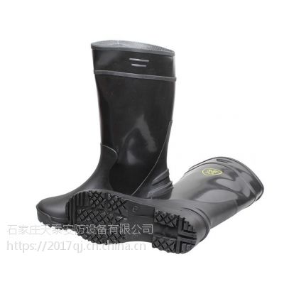 莱尔白色和黑色长筒雨靴 防滑食品专用靴 耐酸碱化工靴 防水胶靴