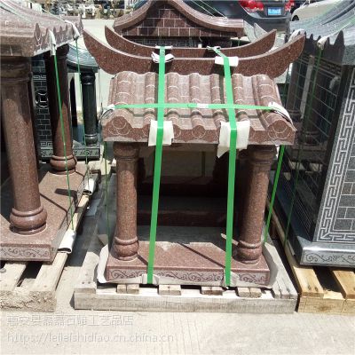 惠安厂家直销石雕土地公庙 石材花岗岩雕刻神龛 花岗岩佛龛 神仙佛像摆件