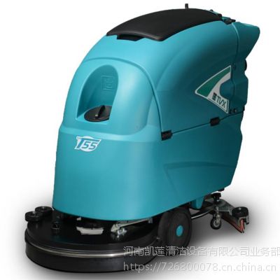 供应特沃斯T55全自动手推式地下车库物业保洁专用洗地机价格