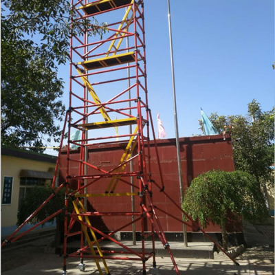 高空作业建筑施工快速搭建脚手架户外玻璃钢绝缘材质平台架子