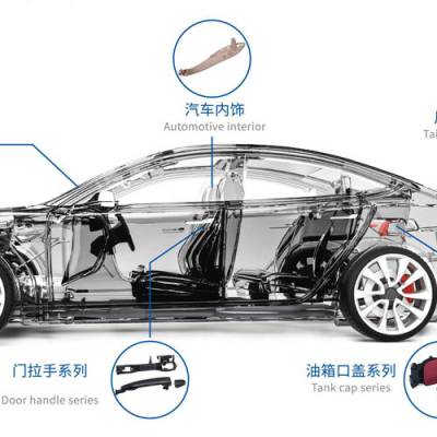 上海汽车配件精密注塑成型加工生产厂家 精诚工控