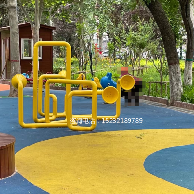 河北石家庄幼儿园墙面互动游戏玩具 传声筒 互动传音筒 户外儿童打击乐器