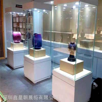 博物馆展柜定做 /名家字画藏品展柜/天津戏剧博物馆(广东会馆)