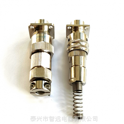 山西 FQN型 不锈钢 圆形卡扣式 防水连接器插头
