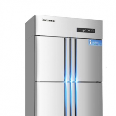 爱雪商用双温四门冰柜冷冻冷藏大容量冰箱 全国联保原厂发货