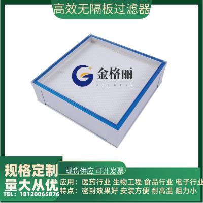 实验室板式高效过滤器g4中效袋式过滤网中央空调工业净化排尘高效过滤器