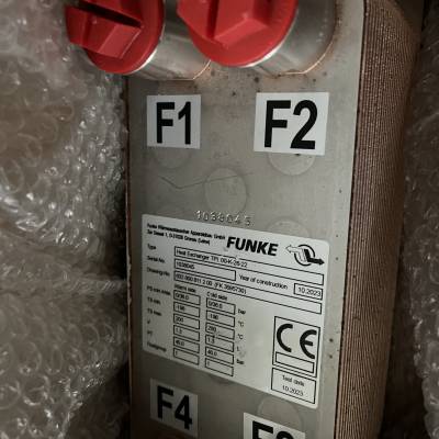 德国Funke优质换热器TPL 00-K-26-22用于制药行业