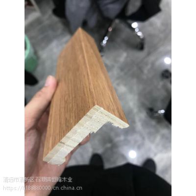 广州木门专用实木免漆门套线LVL多层板包覆门套线出口型