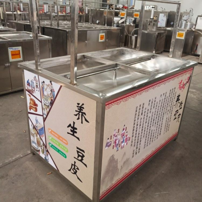 节能原生态黄豆油皮机 加厚不锈钢耐腐蚀腐竹机 汽加热36盒油皮机多少钱