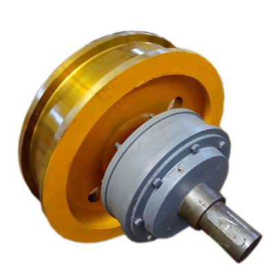 双轮缘主动车轮组 双梁桥式门式起重机车轮组 电动平车车轮行走轮子