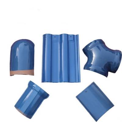 淄博九方陶瓷有限公司山东 淄川区山东蓝色琉璃瓦 全瓷防水瓦 陶瓷