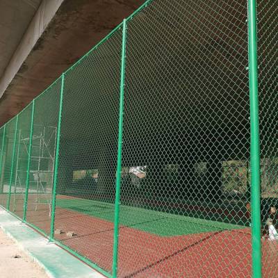 球场维护网围栏网 呼伦贝尔篮球防护隔离网 迅鹰供应中学体育场围栏