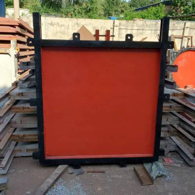 武昌供应SYZ手动圆型闸门 水利用圆闸门 渠道圆闸门