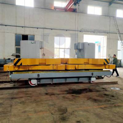 轉(zhuǎn)運(yùn)液壓附件地軌車車間內(nèi)使用電動(dòng)過跨車拖電纜導(dǎo)軌式廠區(qū)軌道車