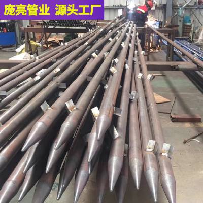 注浆钢花管42108隧道灌注桩无缝钢管注浆管