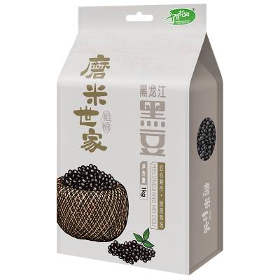 十月稻田 磨米世家黑龙江黑豆1kg