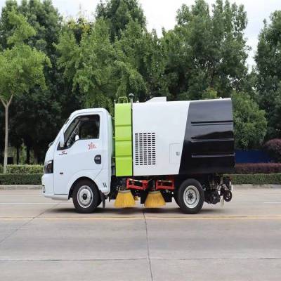乡镇环卫所马路清扫小型扫路车 东风途逸3立方洗扫车