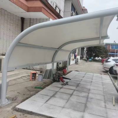 出售南京小区电动车棚 南京汽车雨棚 南京膜结构自行车棚