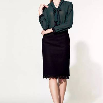 轻奢时尚女装 鑫美&若岚菲秋 成熟优雅知性气质大码女装