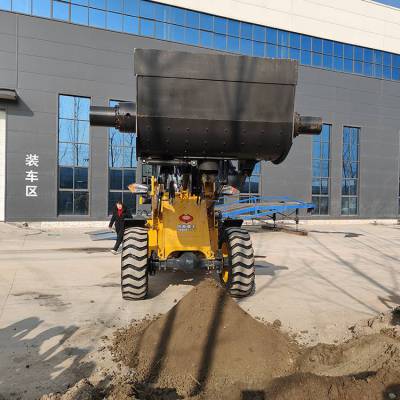 不卡顿混泥土搅拌机 乡村道路修建用铲车搅拌斗