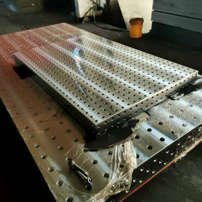 HT250铸铁平板 划线测量平台钳工焊接工作台 铸铁平台厂家