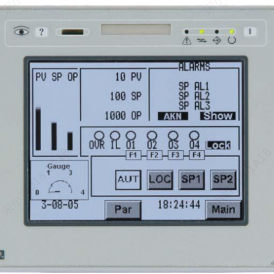 UNIOP-ePAD32T 操作员界面，带触摸和 VGA 显示屏