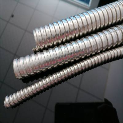 供应SUS304金属铠甲管 光纤保护螺旋波纹管5*7不锈钢仪表护线管