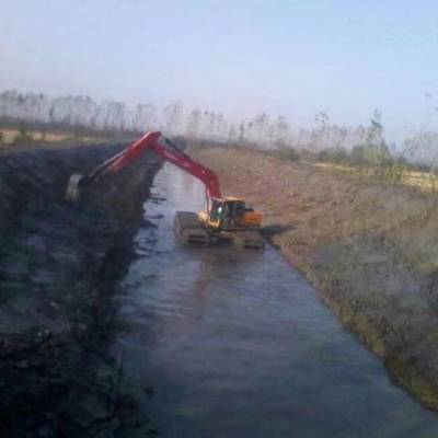 青岛水上挖机清淤公司一个月多少钱