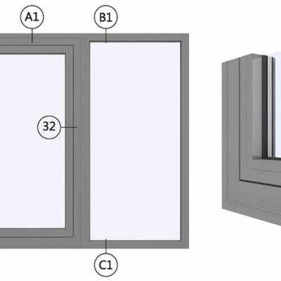 兴发铝材兴发铝业T65系列隔热节能组合窗方案