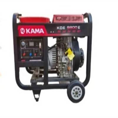 KDE8800E凯马KAMA柴油发电机组单相电启动6KW