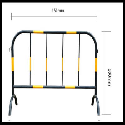 不锈钢可移动铁马 交通安全活动护栏围栏