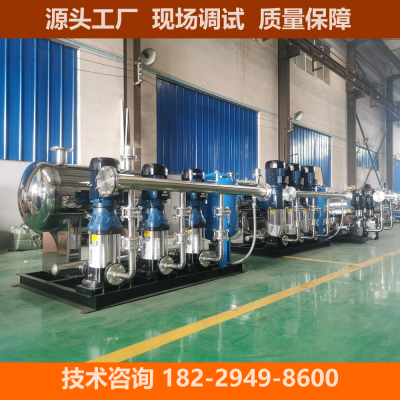 粤梅州变频恒压供水控制器水泵调速智能无负压补偿给水设备