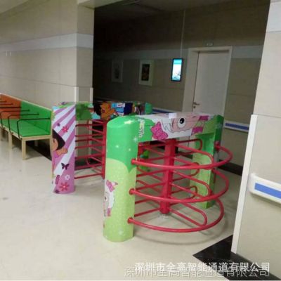 定制儿童通道闸幼儿园闸机游乐园进出口门闸学生智慧校园管理系统