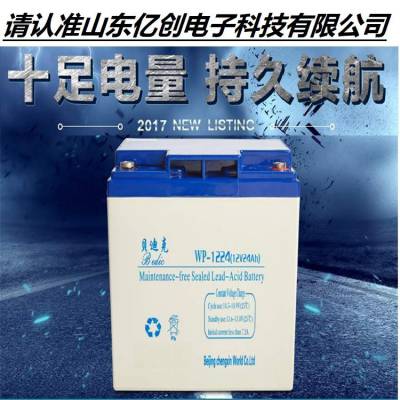 贝迪克蓄电池WP-1224 12V24AH规格及参数 太阳能UPS/EPS直流屏配套营销中心