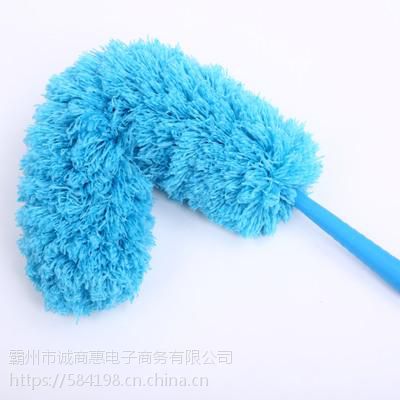 厂家直销除尘纤维鸡毛掸子商铺汽车清洁无静电家用羊毛掸子
