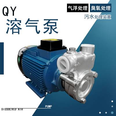 40QY-6SS卧式防腐蚀不锈钢自吸溶气泵