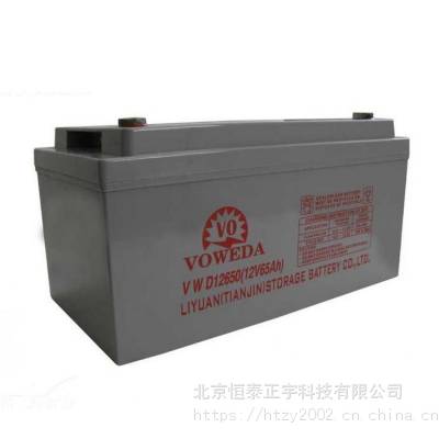 VOWEDA蓄电池VWD12650沃威达电池12V6***H UPS/EPS电源配套