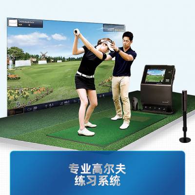 GOLFZON 高尔夫尊 GDR 室内高尔夫模拟器 韩国进口 3D高尔夫模拟器