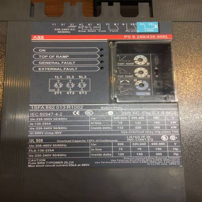 ABB软启动器PSR105-600-70综合起动器