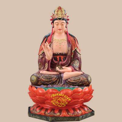 生产观音娘娘菩萨大慈大悲南海观世音菩萨树脂彩绘莲花圣母佛像河南众