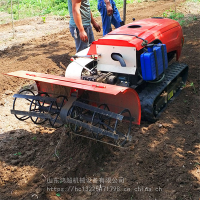 自走式座驾履带犁地机 果树追肥开沟回填机 农作物开沟施肥机