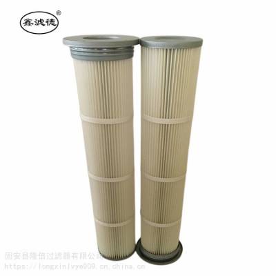 除尘滤芯 规格162*1000 覆膜材质 过滤粉尘滤筒 欢迎订购
